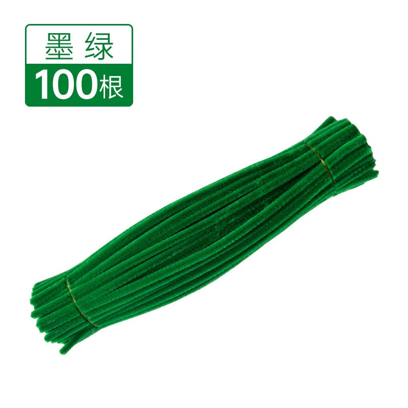 [] Macaron Wool Root Twist Bar Bouquet Handmade Diy Material Bag Encryption Color Wool - Image 1